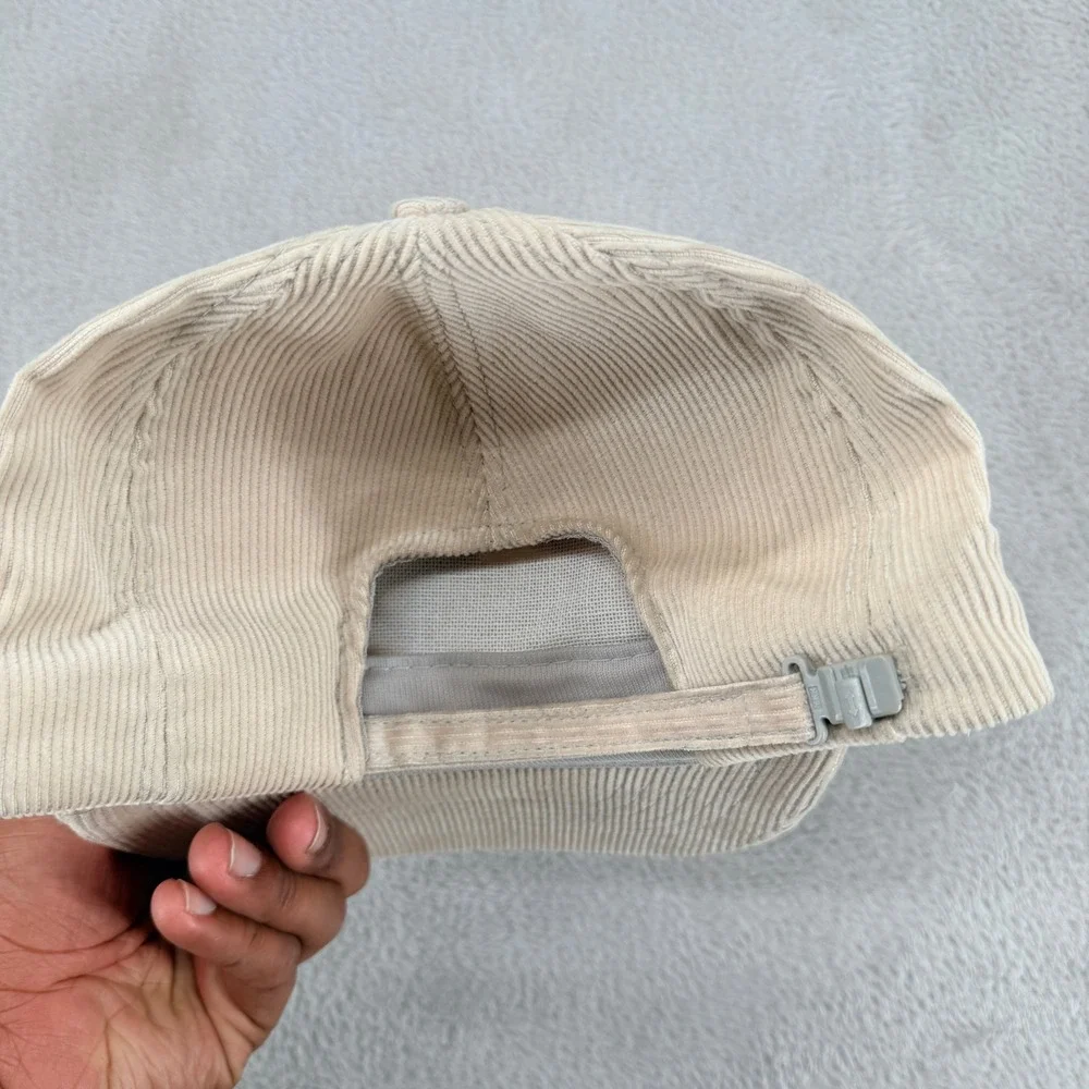 VTG Otto Cap‎ Oakland Raiders NFL Snapback Hat Mens OSFA Beige Preowned Corduroy